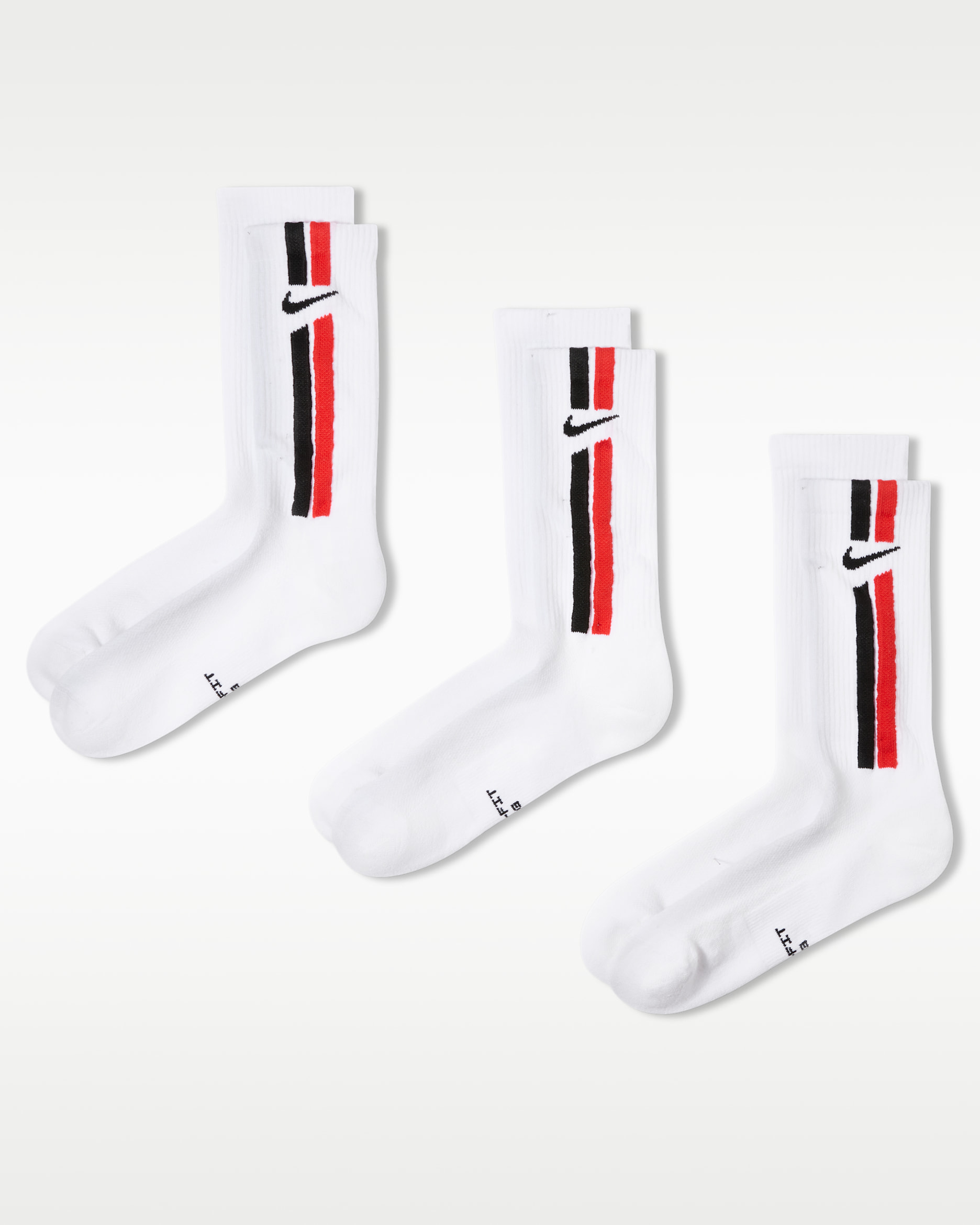 Nike Everyday Elevated Crew Socks (3 Pairs). Nike JP